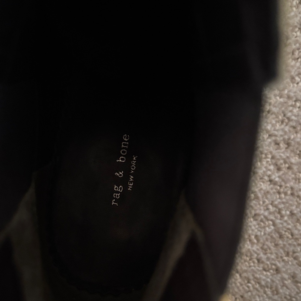 rag & bone Snakeskin Pattern Ankle Boots - Picture 5 of 5